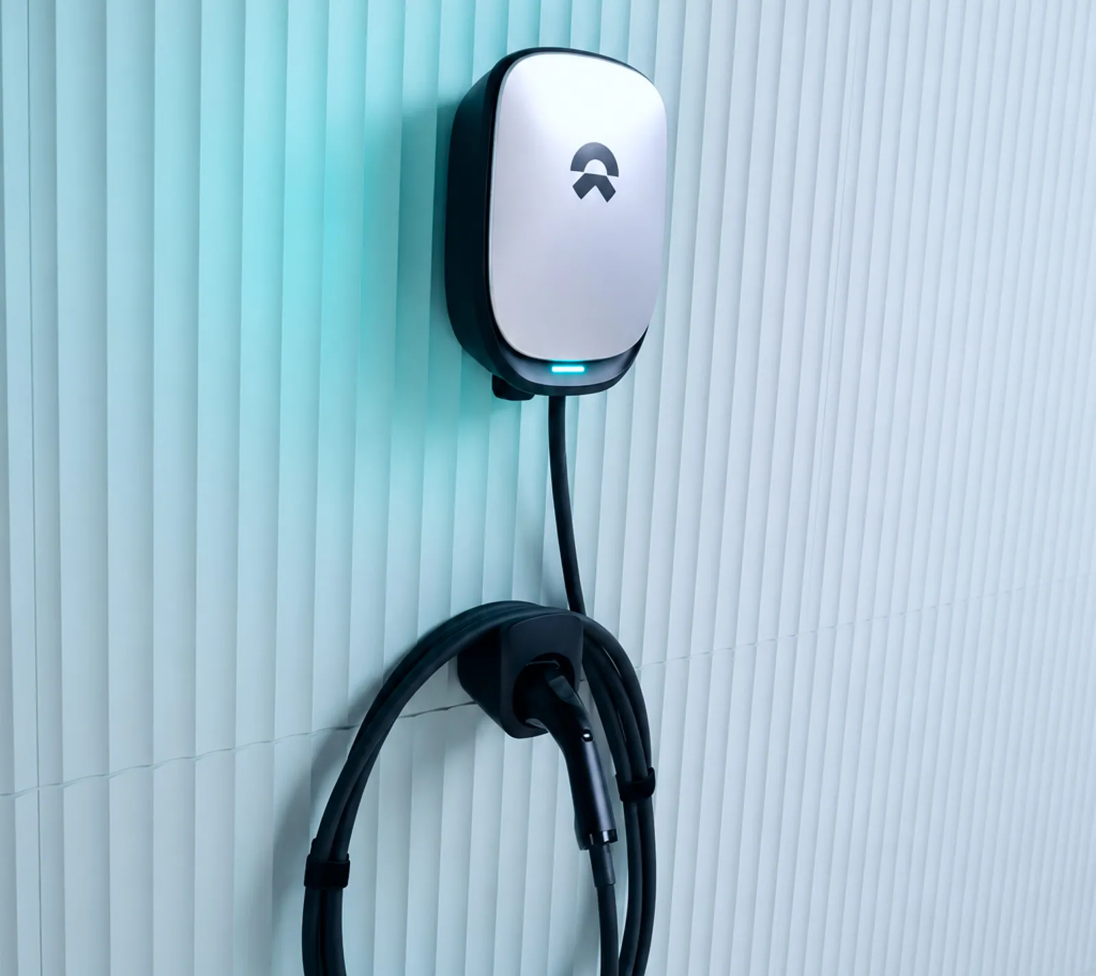 BoltWagon EV charger mounted on a wall