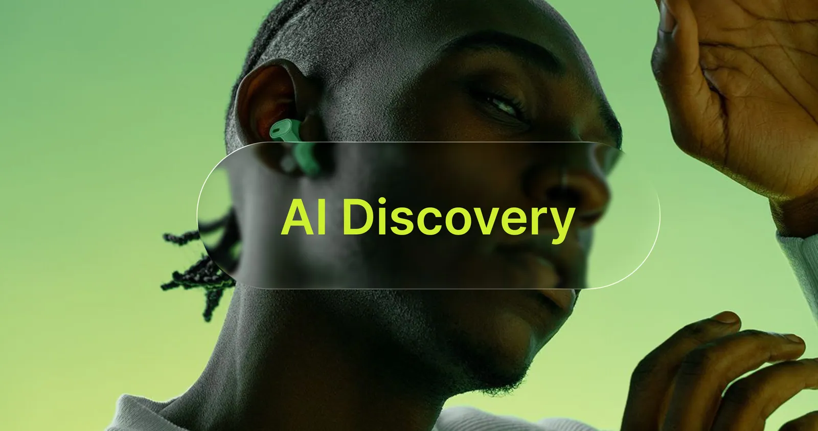 AI Discovery campaign visual